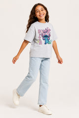 Girls Lilo and Stitch T-Shirt  Disney Kids Tee