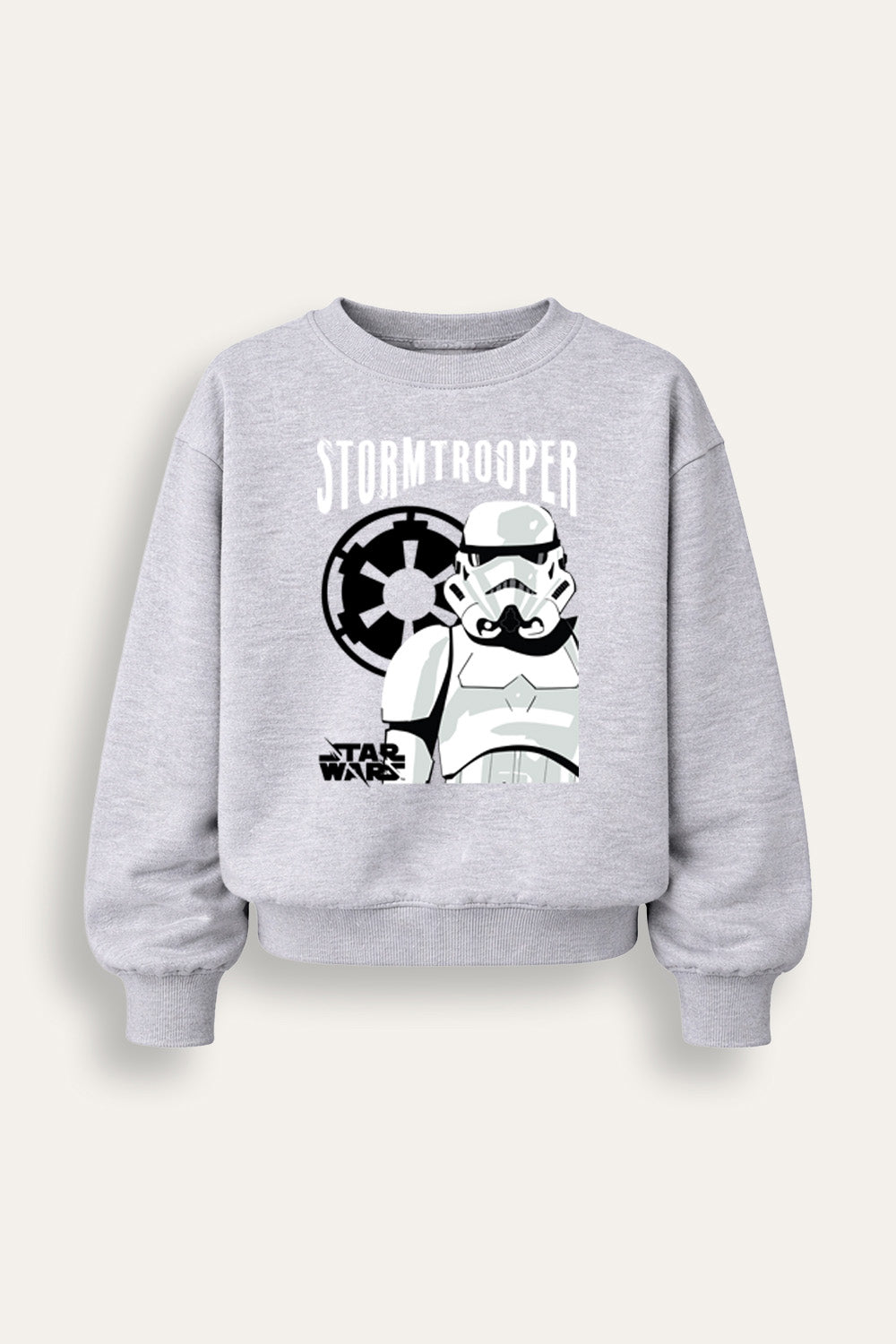 Star Wars Stormtrooper Mens Grey Sweatshirt