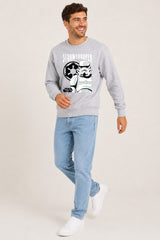 Star Wars Stormtrooper Mens Grey Sweatshirt