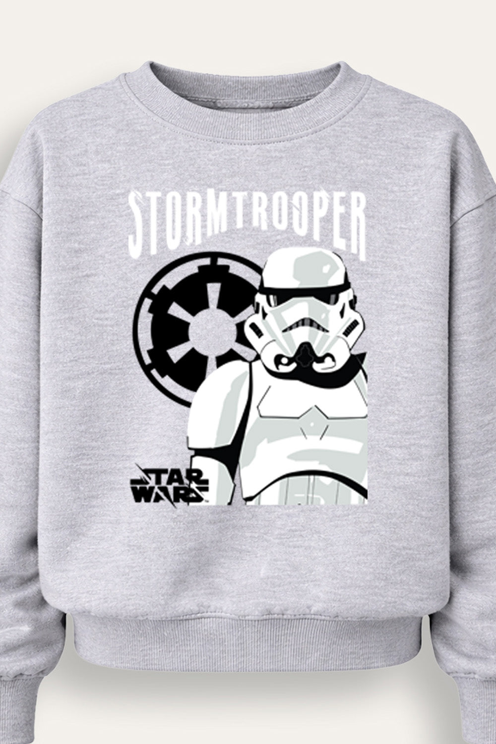 Star Wars Stormtrooper Mens Grey Sweatshirt