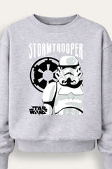 Star Wars Stormtrooper Mens Grey Sweatshirt