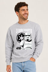 Star Wars Stormtrooper Mens Grey Sweatshirt