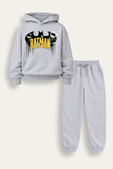 Batman Boys Grey Sweatshirt and Joggers Set