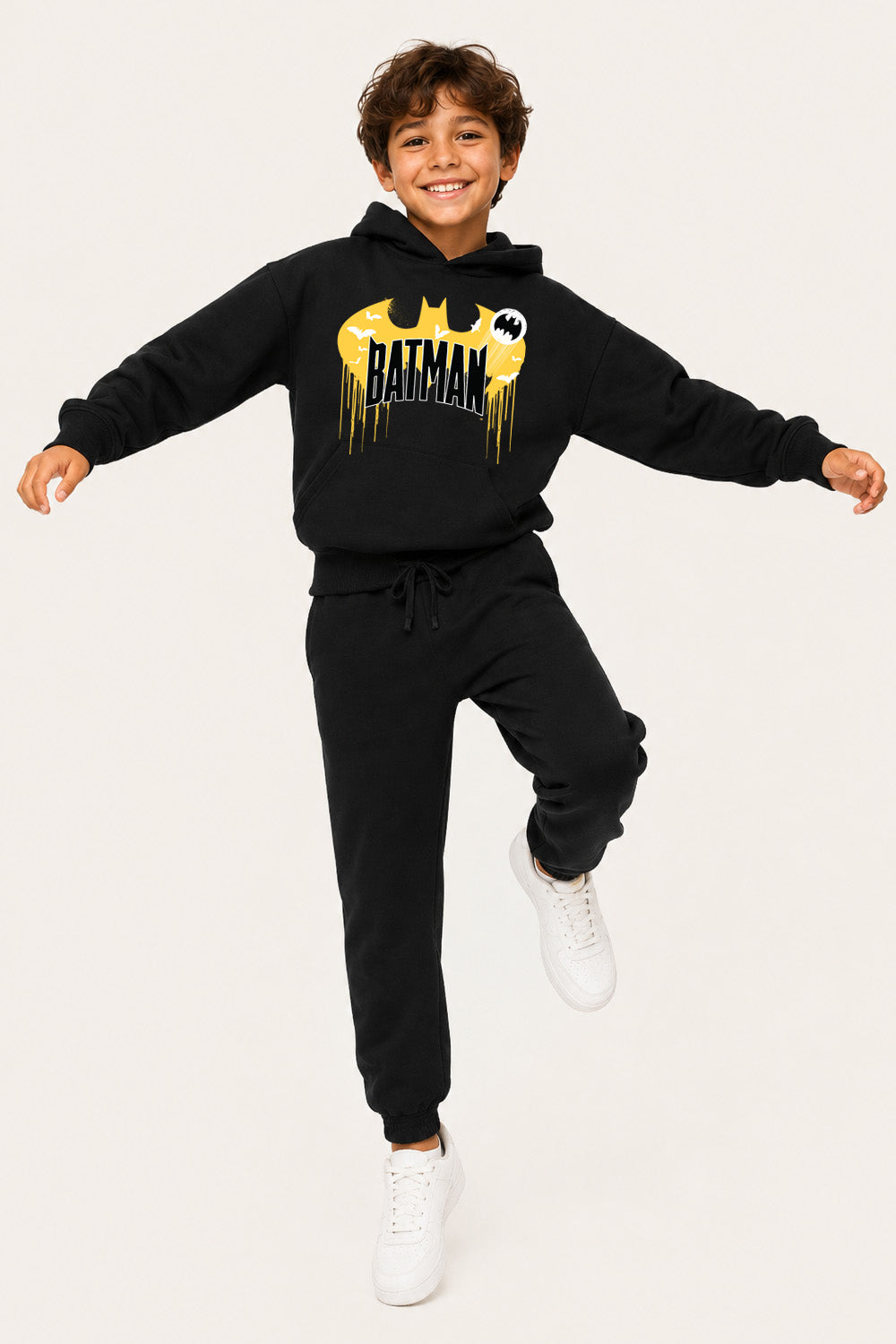 Batman Boys Grey Sweatshirt and Joggers Set