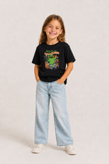 Nightmare Before Christmas Kids Black Halloween T-Shirt