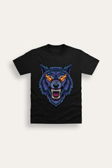 Werewolf Mens Black Halloween T-Shirt