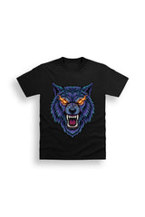 Werewolf Mens Black Halloween T-Shirt