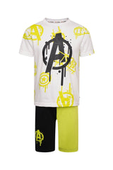 Avengers Shortie Pyjamas - Brand Threads