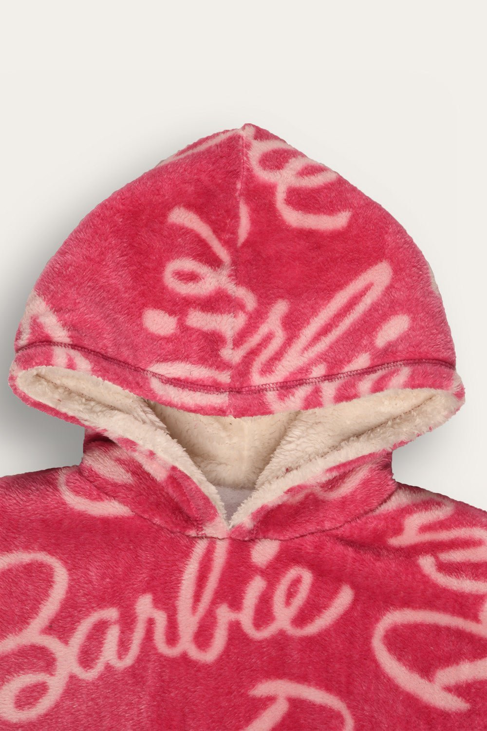 Barbie Womens Hoodie Blanket - Brand Threads