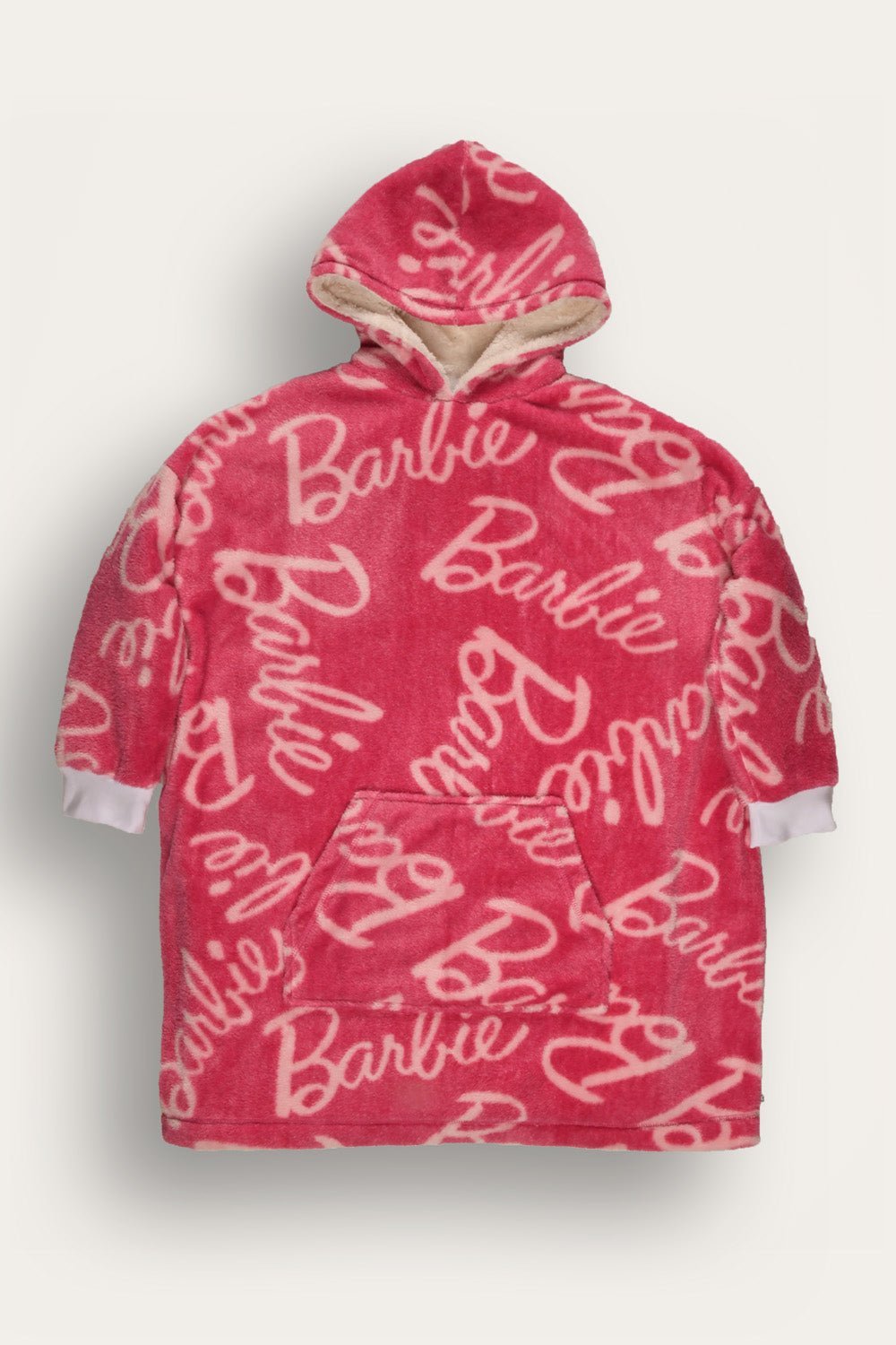 Barbie Womens Hoodie Blanket - Brand Threads