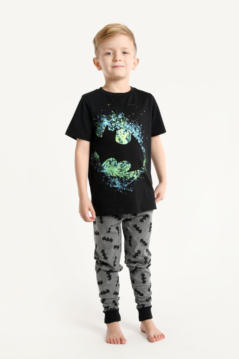 Batman Boys Short Sleeve Pyjamas - Brand Threads