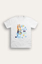 Bluey & Bingo Let’s Do This White Unisex T-Shirt for Kids - Brand Threads