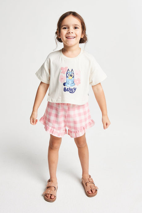Bluey Girls Daywear Set T Shirt & Shorts - Brand Threads
