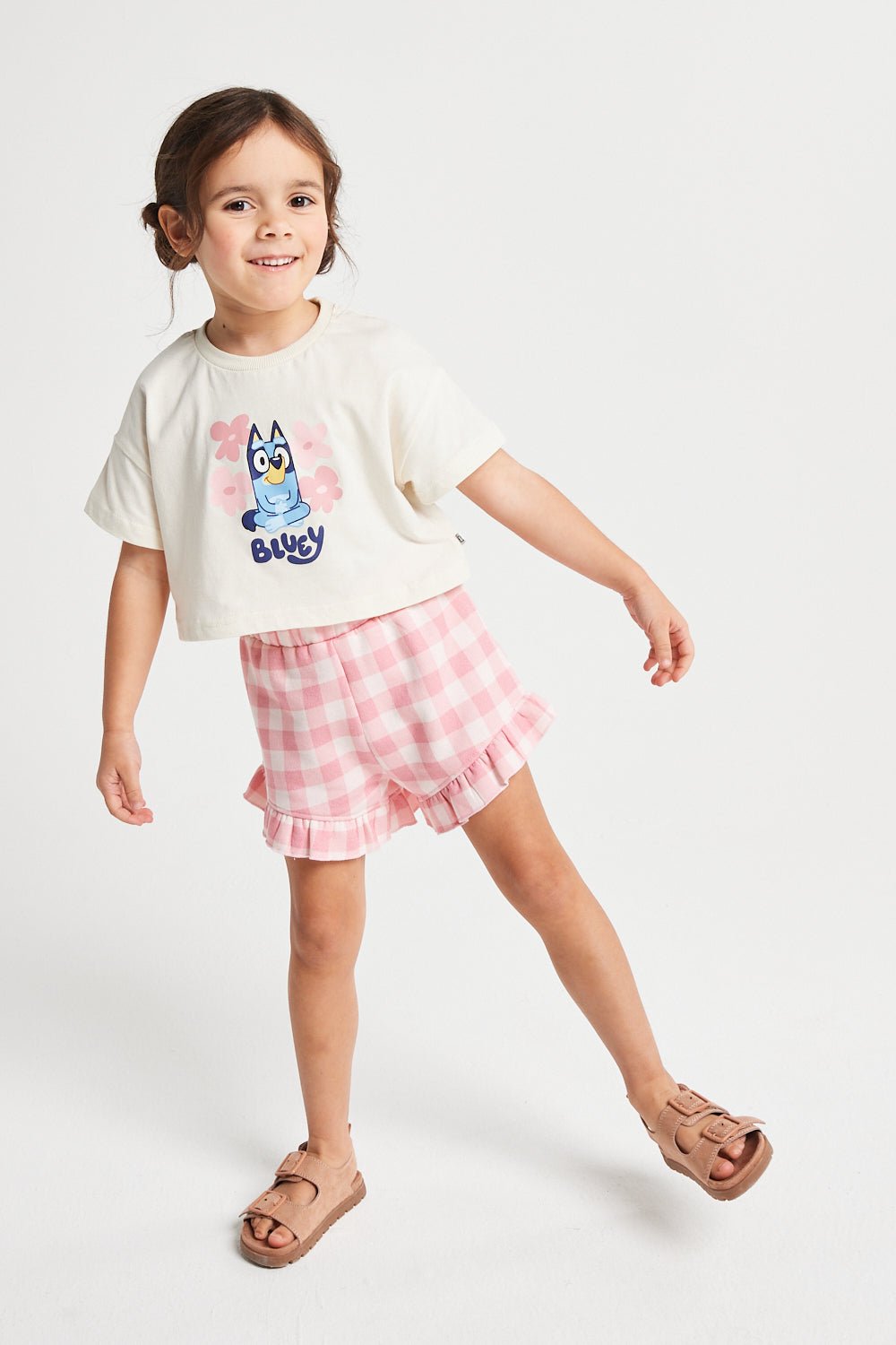 Bluey Girls Daywear Set T Shirt & Shorts - Brand Threads