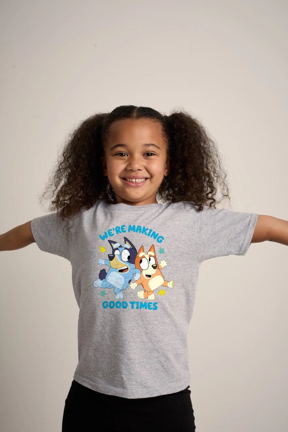 Bluey Grey T-Shirt for Kids - Brand Threads