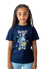 Bluey Handstand Navy Unisex T-Shirt for Kids - Brand Threads