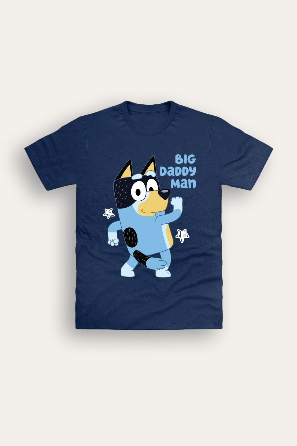 Bluey Men's Navy T-Shirt - Brand Threads