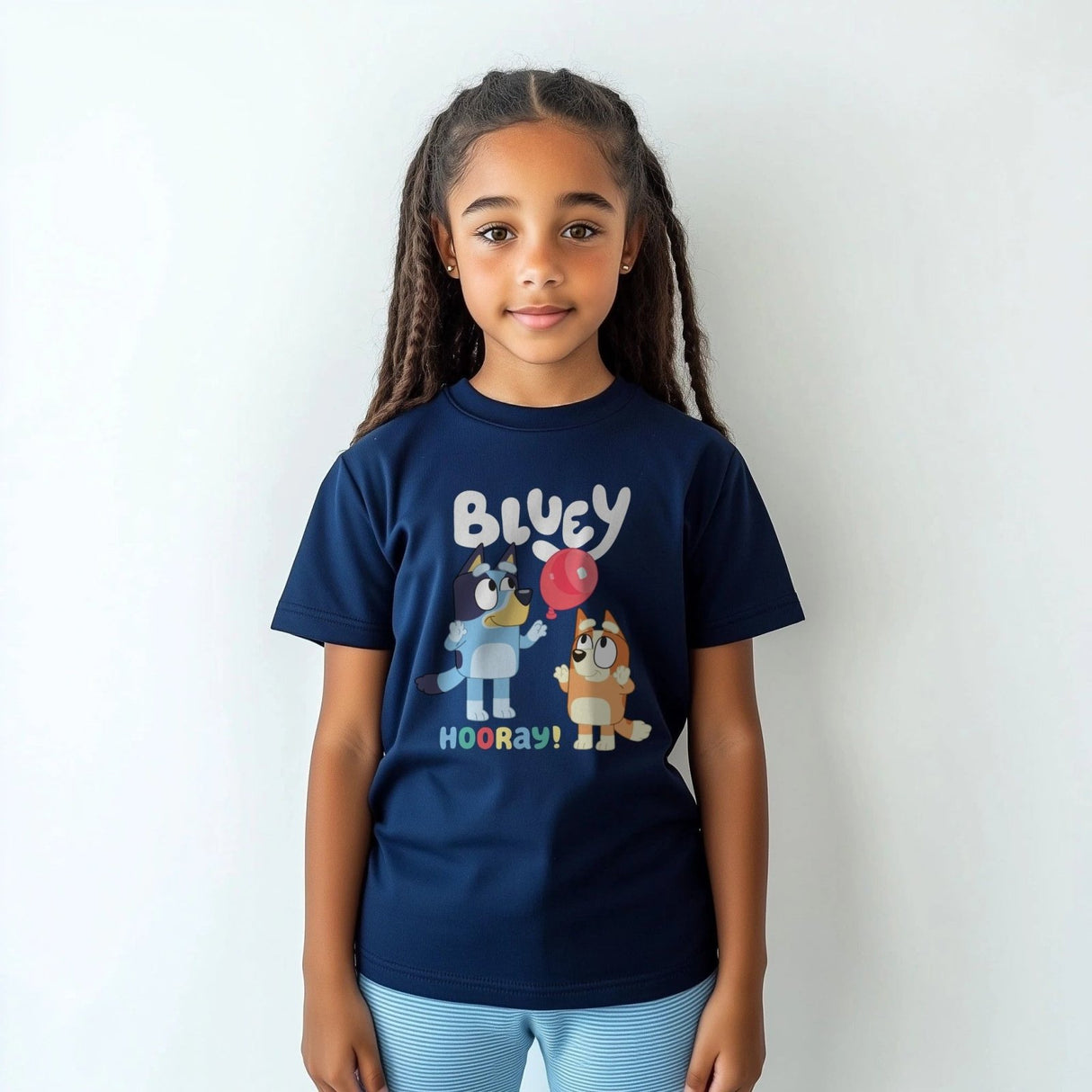 Bluey Navy Unisex T-Shirt for Kids - Brand Threads