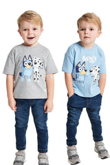 Boys Bluey T-Shirt 2 pack - Brand Threads