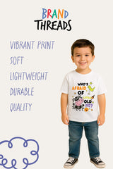 Boys George Pig White Halloween T-Shirt - Brand Threads