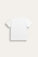 Boys George Pig White Halloween T-Shirt - Brand Threads