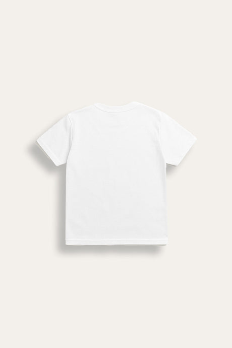 Boys George Pig White Halloween T-Shirt - Brand Threads