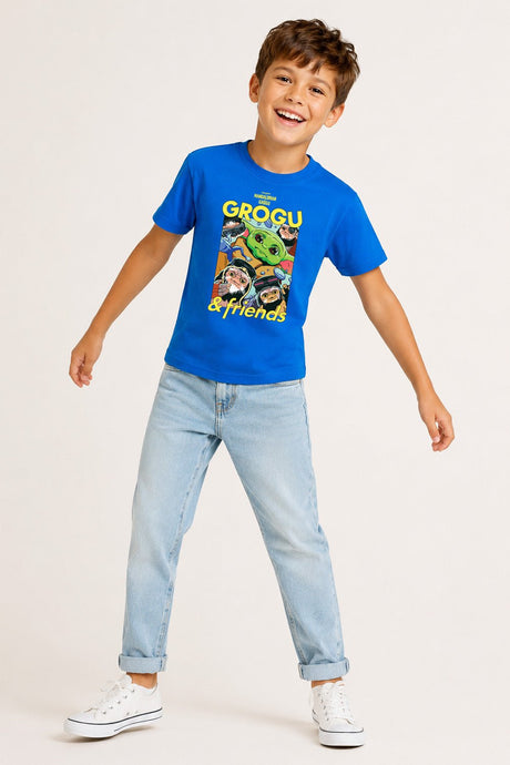 Boys Grogu and Friends T-Shirt - Brand Threads