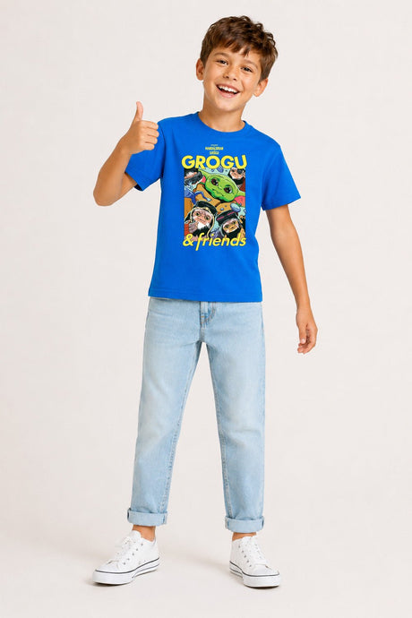 Boys Grogu and Friends T-Shirt - Brand Threads