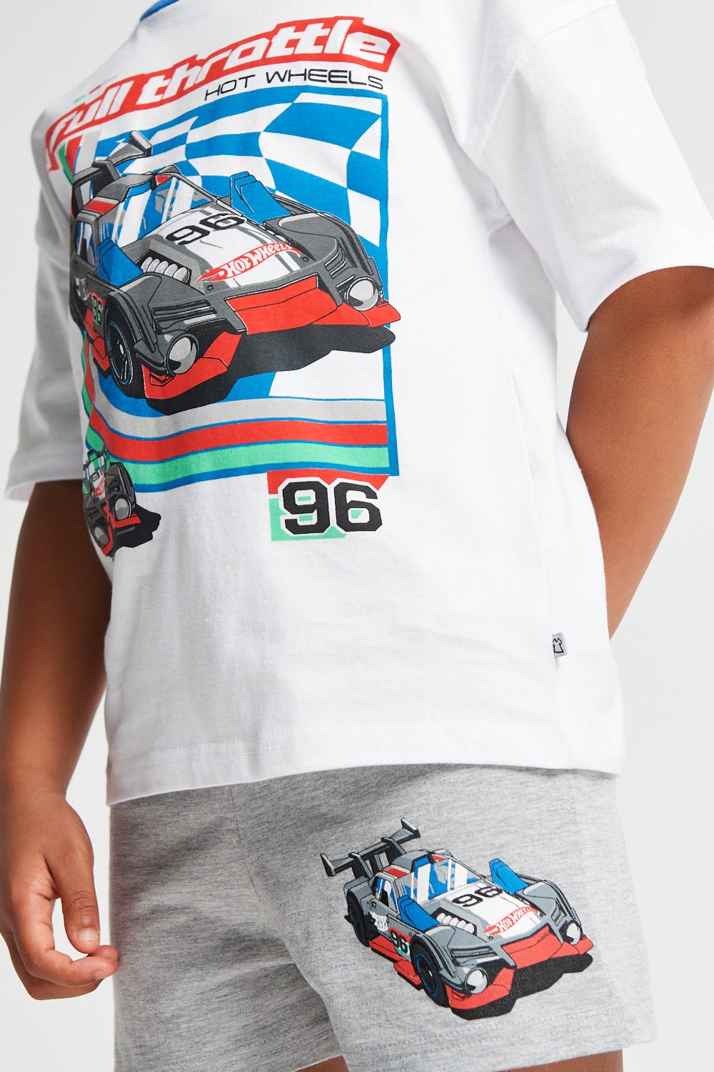 Boys Hot Wheels Short Pyjama Set - Brand Threads