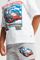 Boys Hot Wheels Short Pyjama Set - Brand Threads