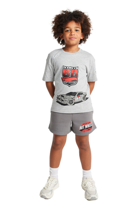 Boys Hot Wheels T-shirt & Shorts Set - Brand Threads