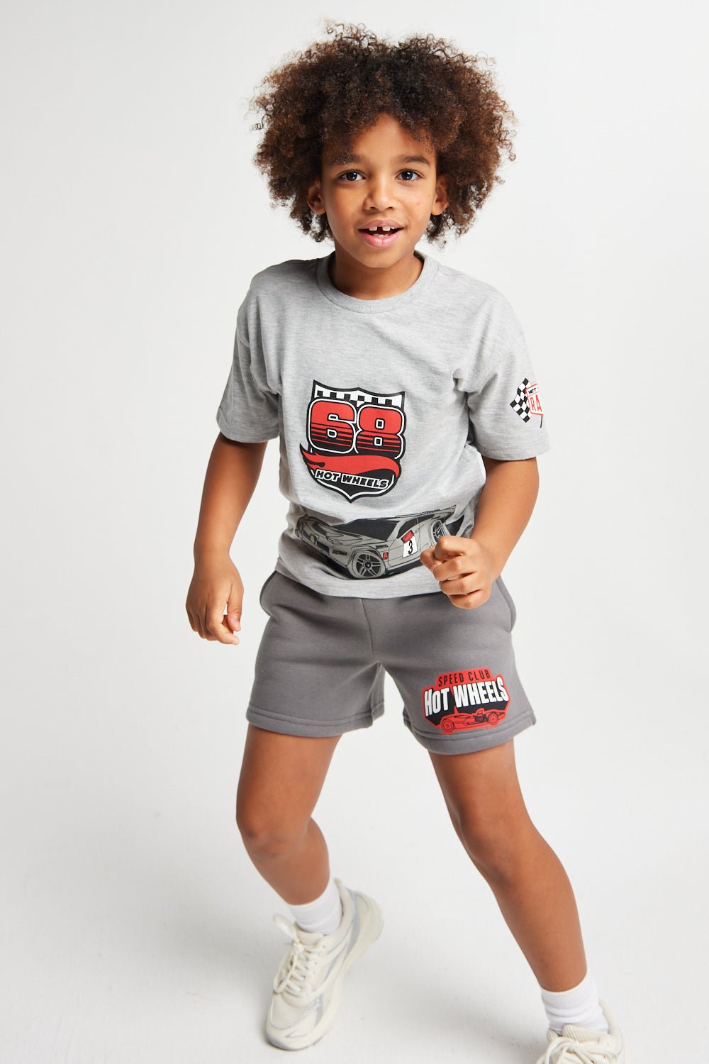 Boys Hot Wheels T-shirt & Shorts Set - Brand Threads