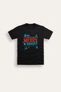 Boys “Merry And Bright” Christmas T-Shirt - Brand Threads