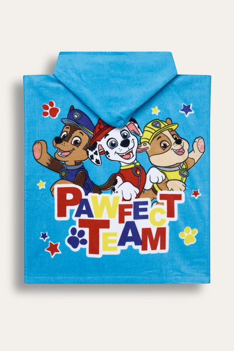 Boys Paw Patrol Poncho - Brand Threads
