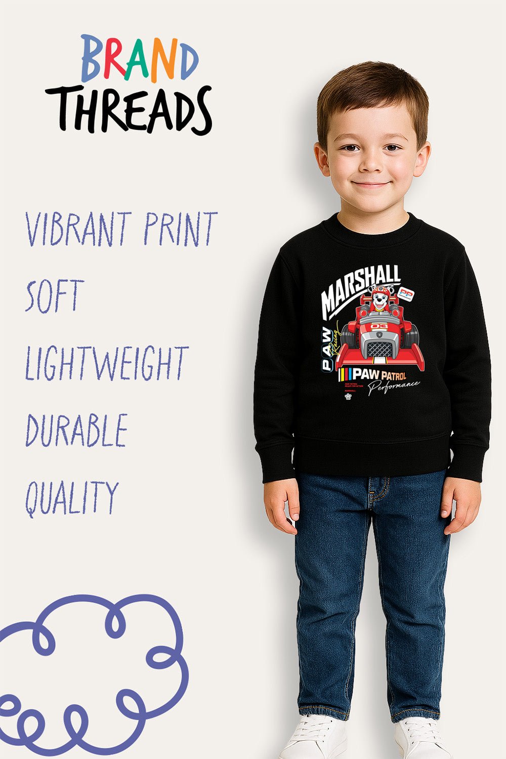 Boys Paw Patrol Sweatshirt - Brand Threads