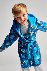 Boys Sonic Dressing Gown - Brand Threads
