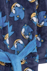 Boys Sonic Dressing Gown - Brand Threads