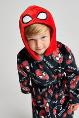 Boys Spider-Man Dressing Gown - Brand Threads