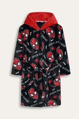 Boys Spider-Man Dressing Gown - Brand Threads