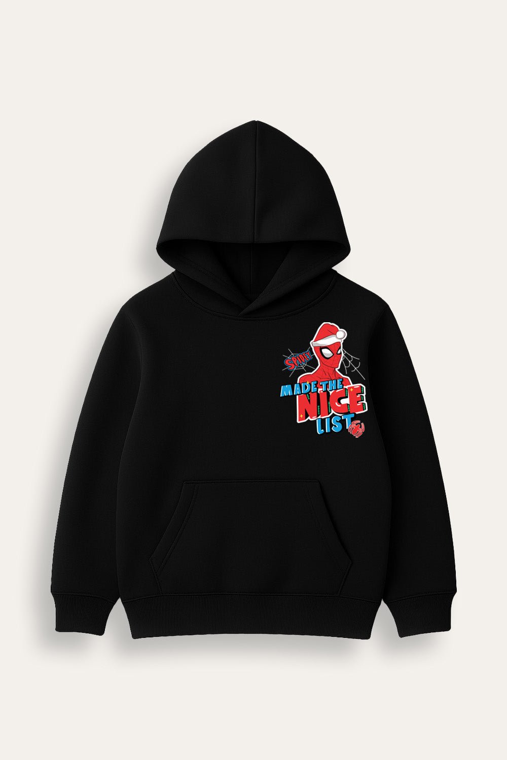 Boys Spiderman Christmas Hoodie - Brand Threads