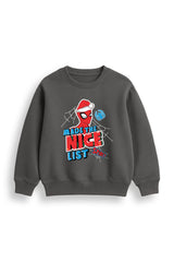 Boys Spiderman Christmas Jumper - Brand Threads