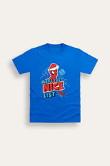 Boys Spiderman Christmas T-Shirt - Brand Threads