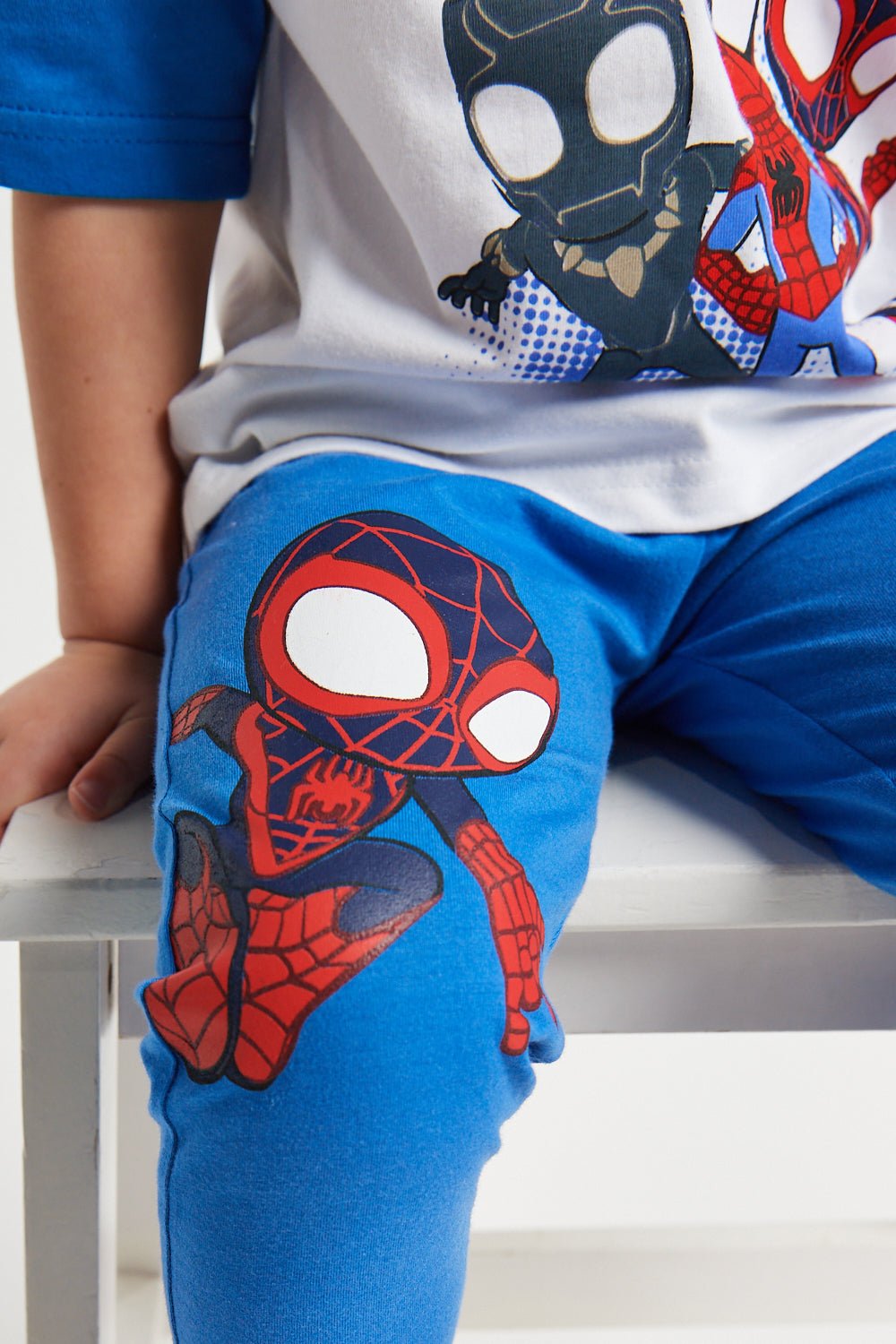 Boys Spidey and Friends Long Leg Pyjama - Brand Threads