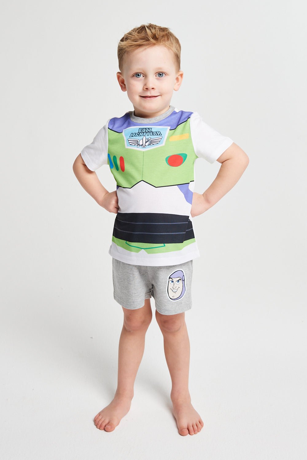 Boys Toy Story Short Pyjama Set 2 Pack - Brand Threads