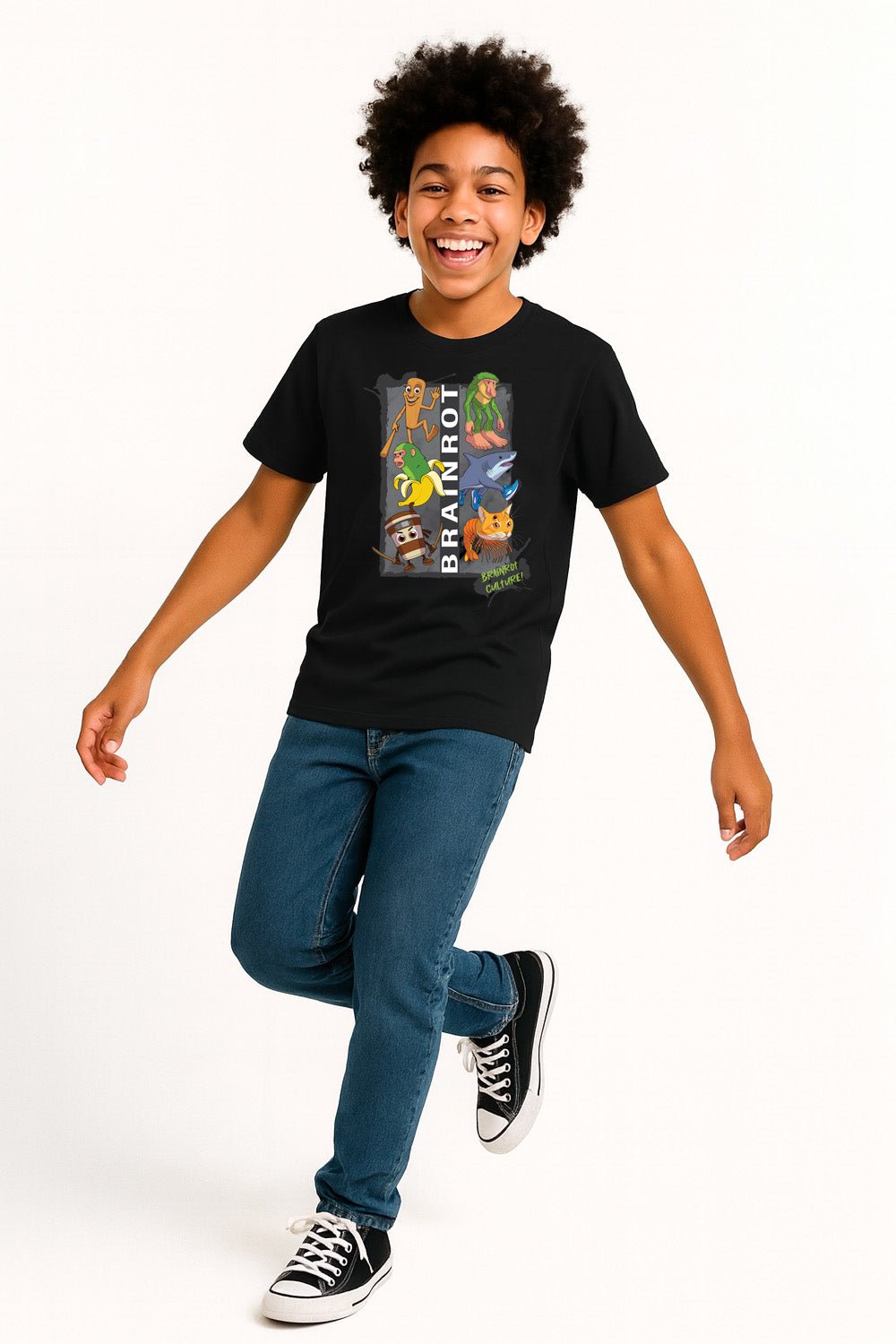 Brainrot Kids T Shirt - Brand Threads