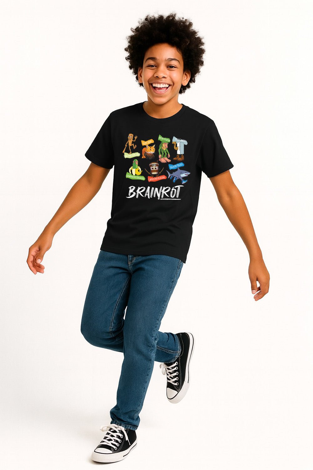 Brainrot Kids T Shirt - Brand Threads