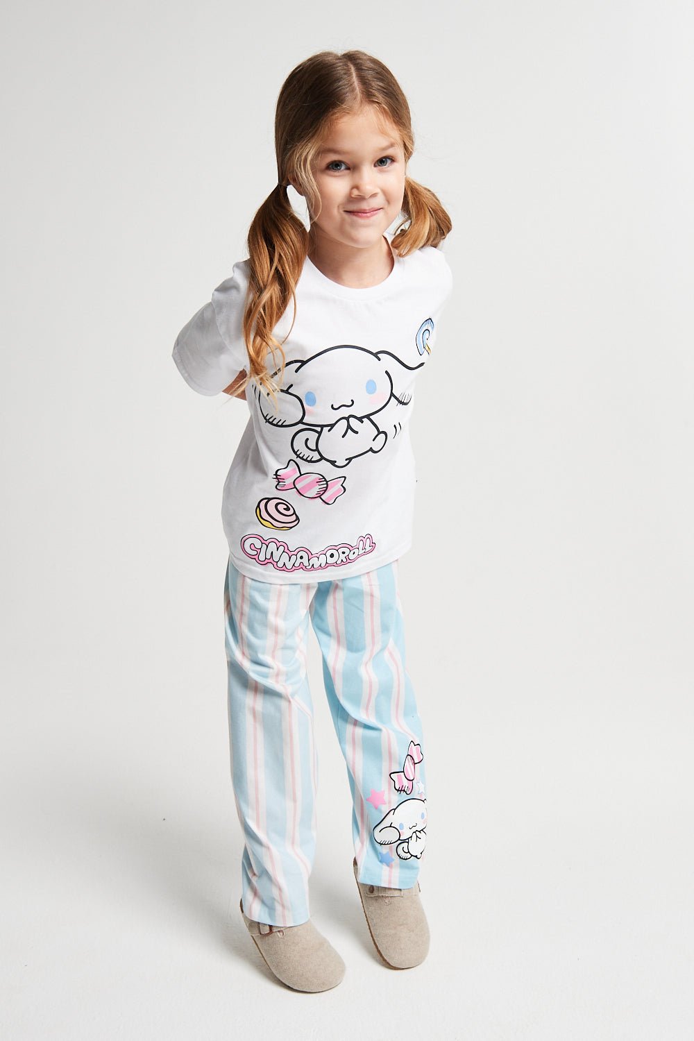 Cinnamoroll Girls Long Leg Pyjama Set - Brand Threads