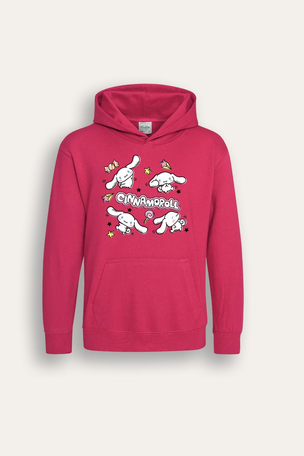 Cinnamoroll Girls Pink Hoodie - Brand Threads