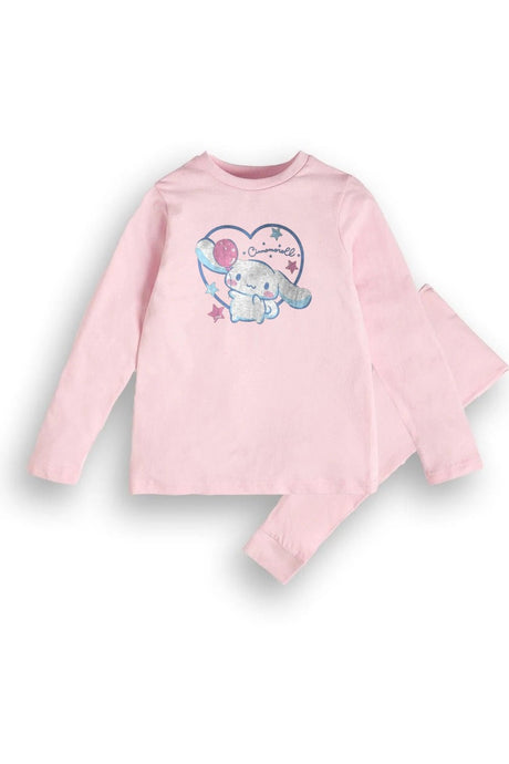 Cinnamoroll girls pyjamas – pink long sleeve pyjama set - Brand Threads