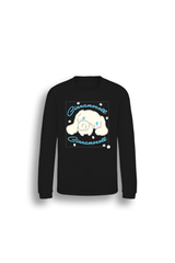 Cinnamoroll girls sweatshirt – long sleeve black sweater - Brand Threads